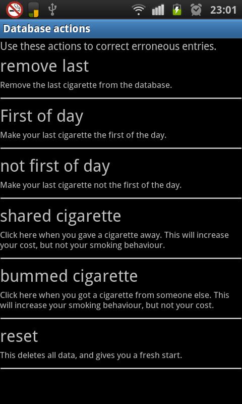 Smoke Control / Quit Smoking