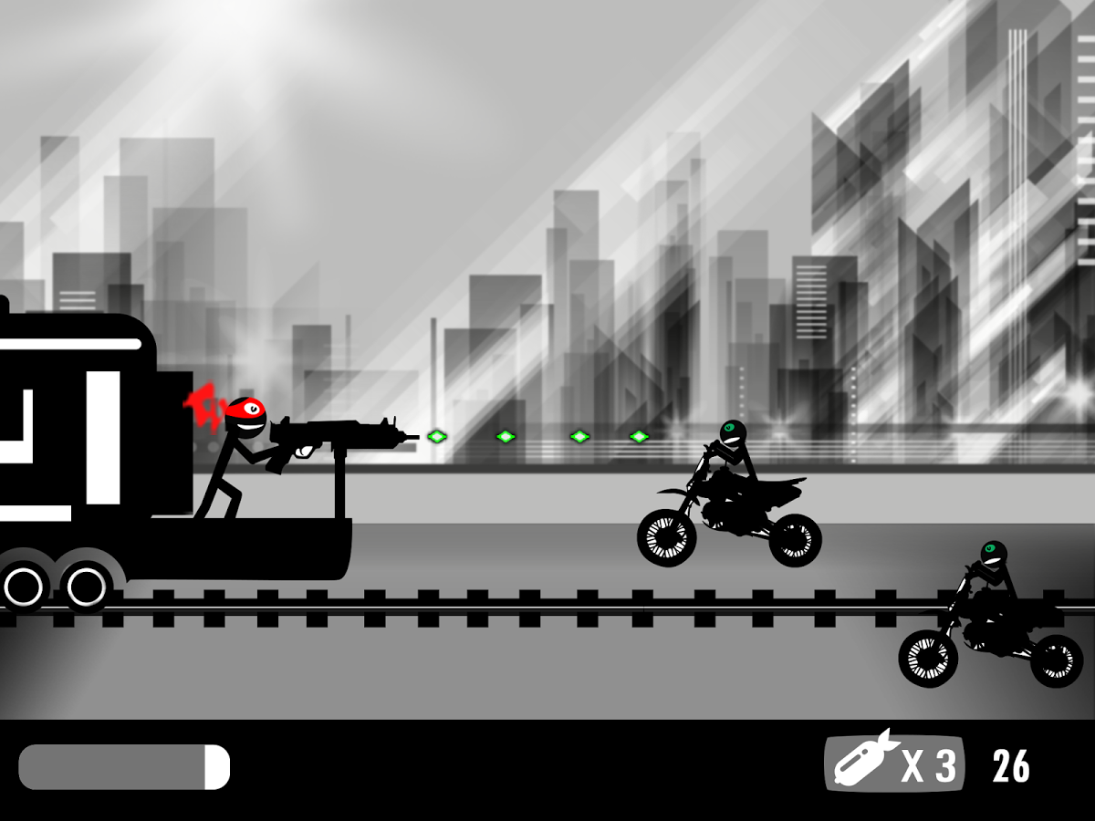 Stickman Train Shooting