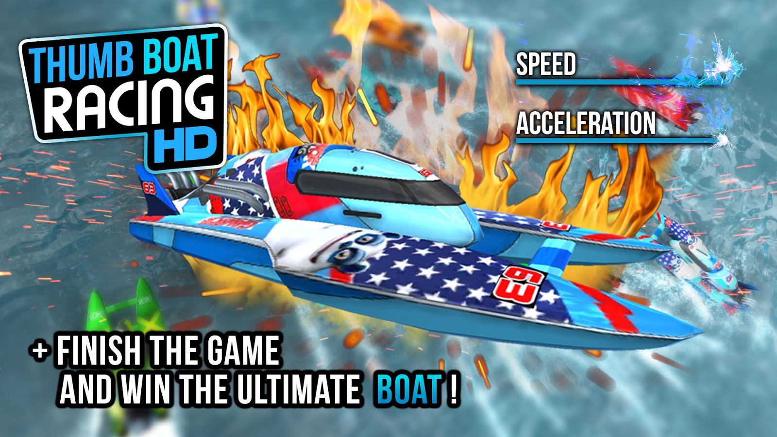 Thumb Boat Racing