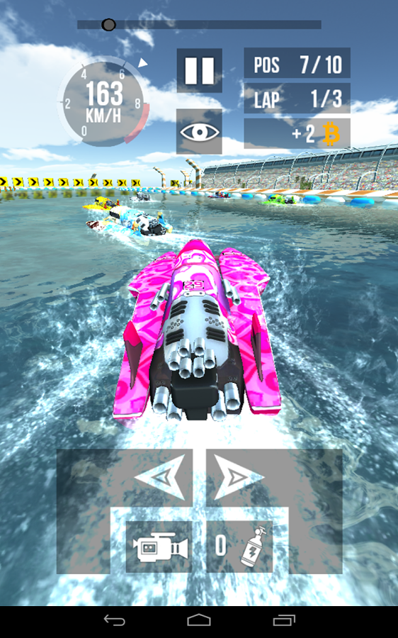 Thumb Boat Racing