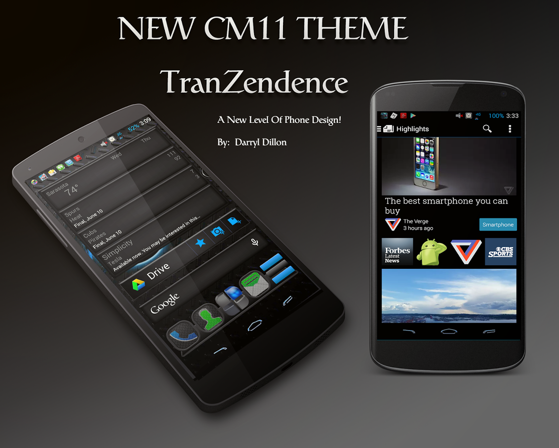 TRANZENDENCE CM11 THEME