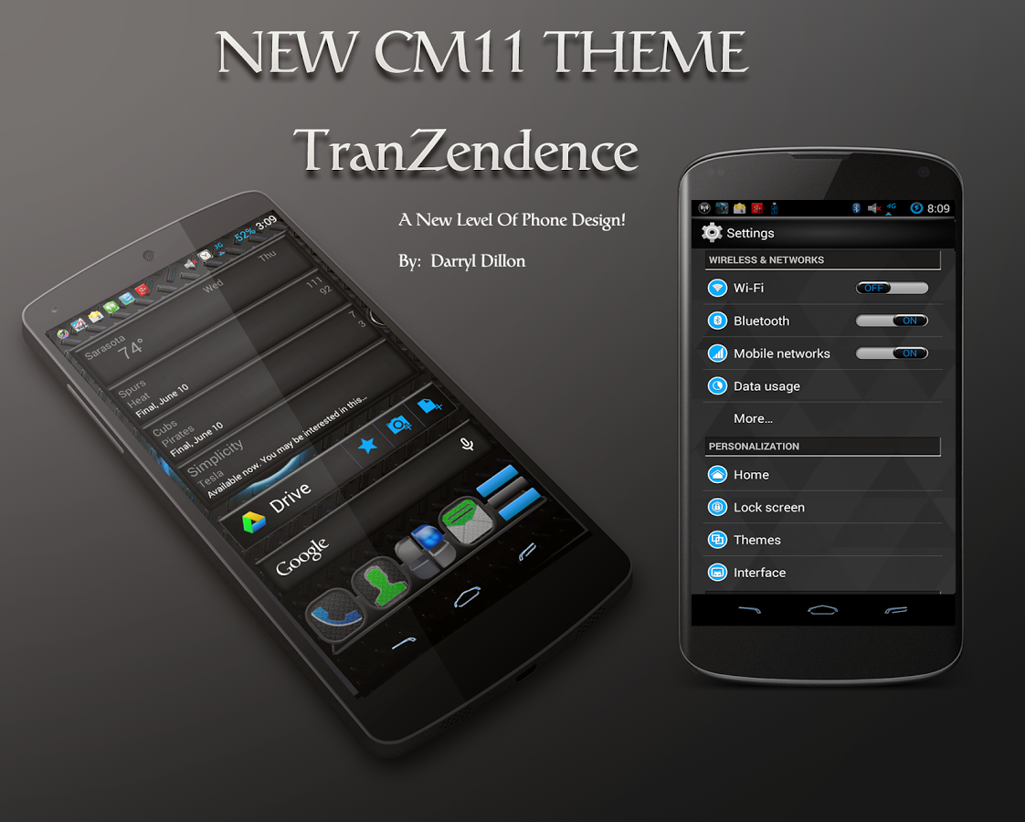 TRANZENDENCE CM11 THEME