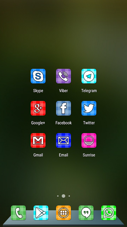 Vitro Flat Icon Pack Theme