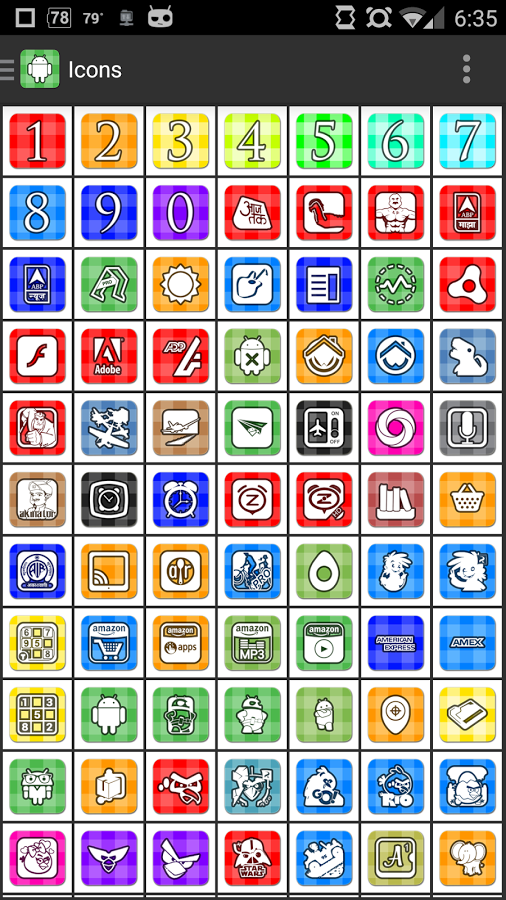 Vitro Flat Icon Pack Theme