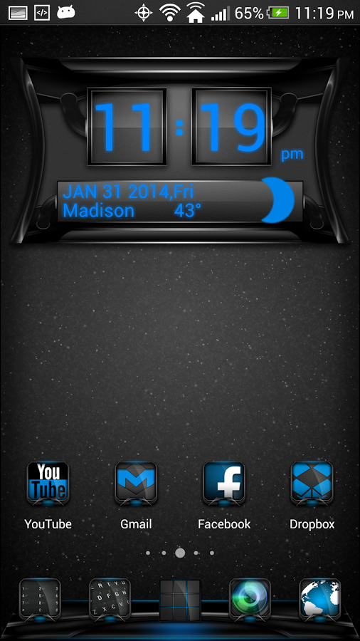 Vox Blue Theme (Apex Nova ADW)