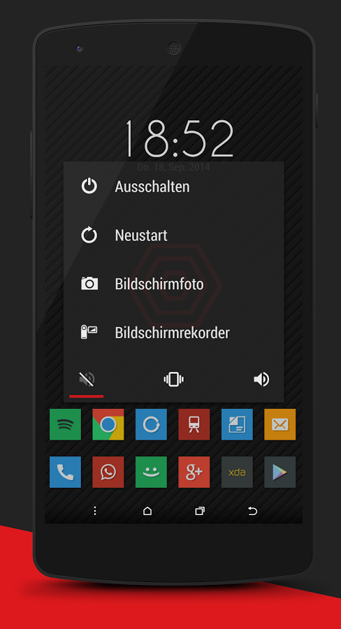 Xen Red CM11 Theme