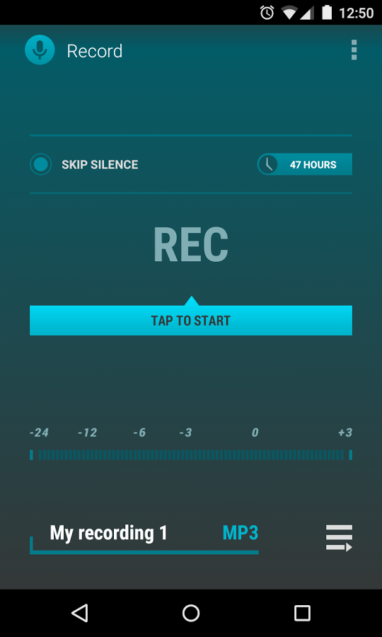 AudioField: MP3 Voice Recorder