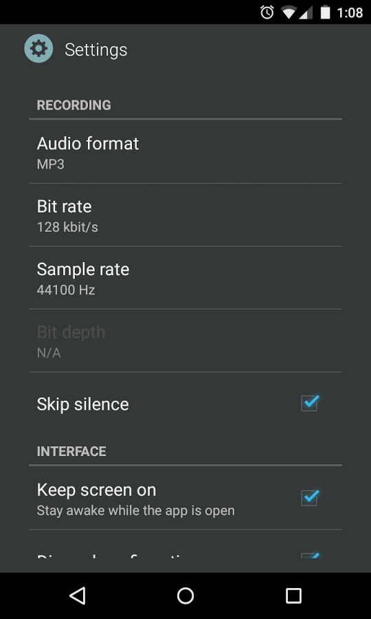 AudioField: MP3 Voice Recorder