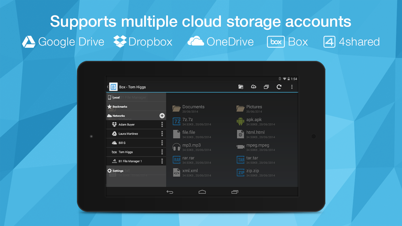 B1 File Manager and Archiver