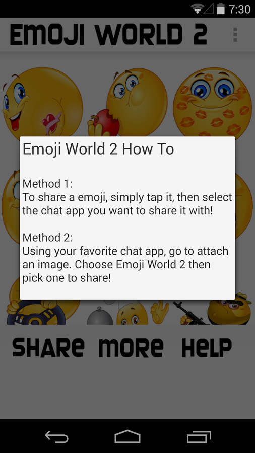 Emoji World 2 ™ More Smileys