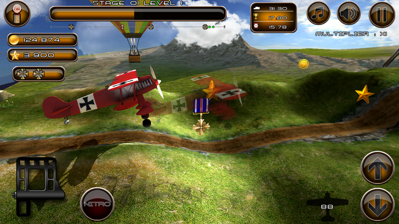 Hill Climb Fly Racing