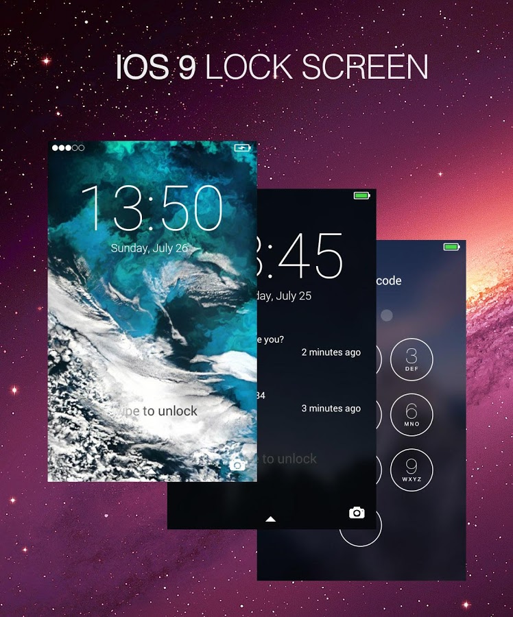 Lock Screen IOS9