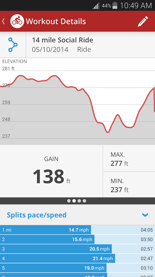 Map My Ride+ GPS Cycling