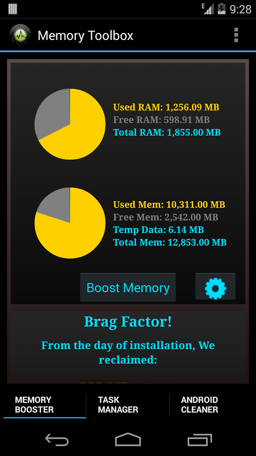 Memory Toolbox for Android Pro