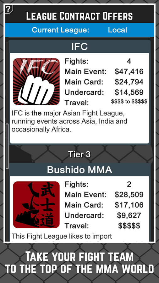 MMA Manager (Mod Money)