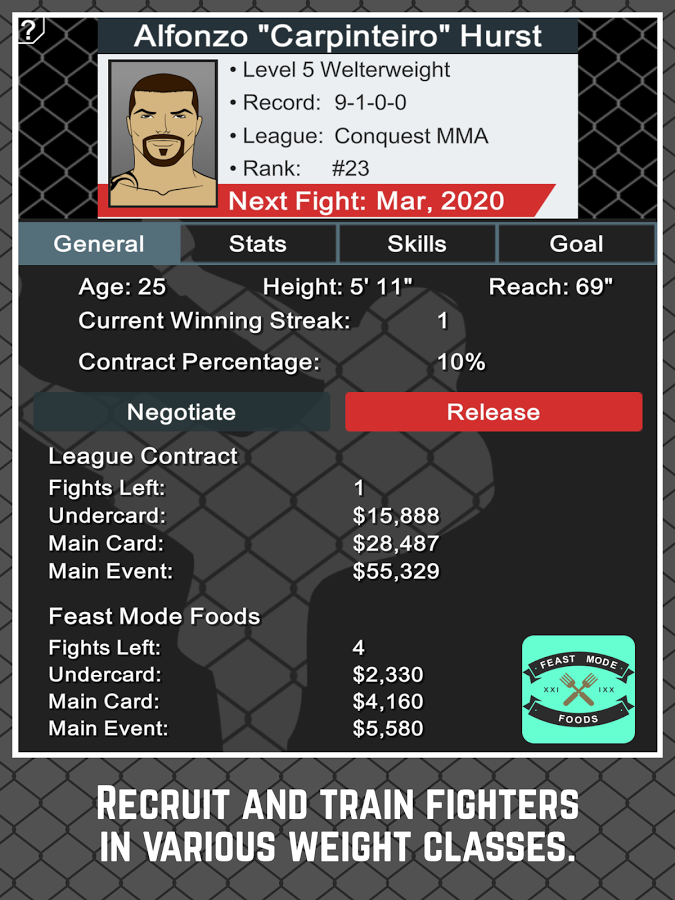 MMA Manager (Mod Money)