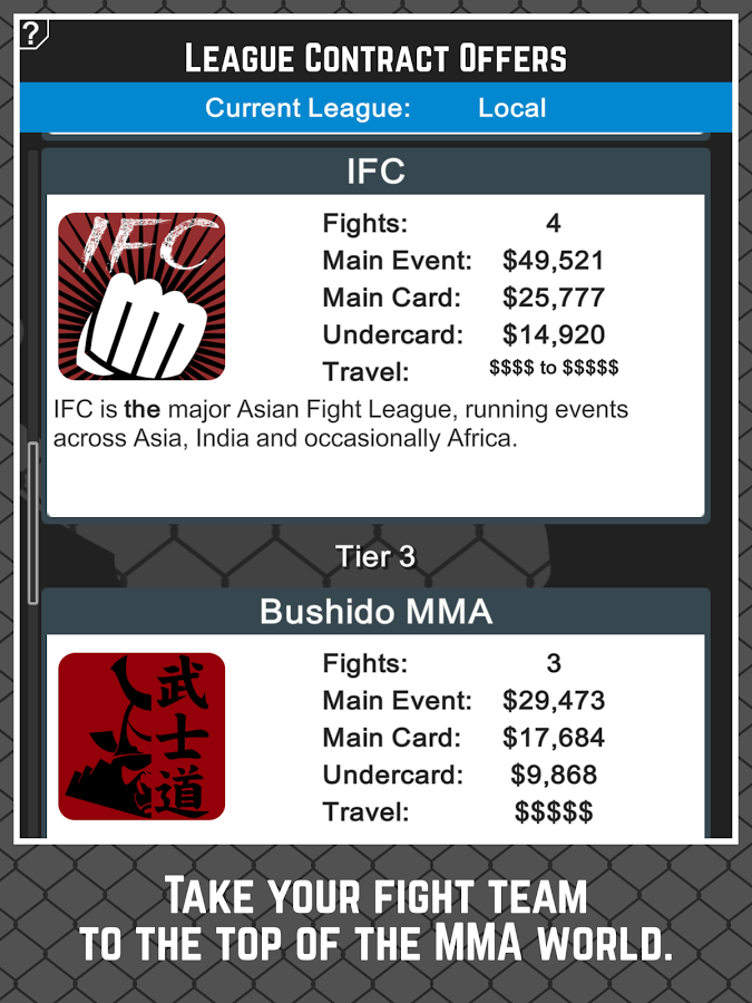 MMA Manager (Mod Money)