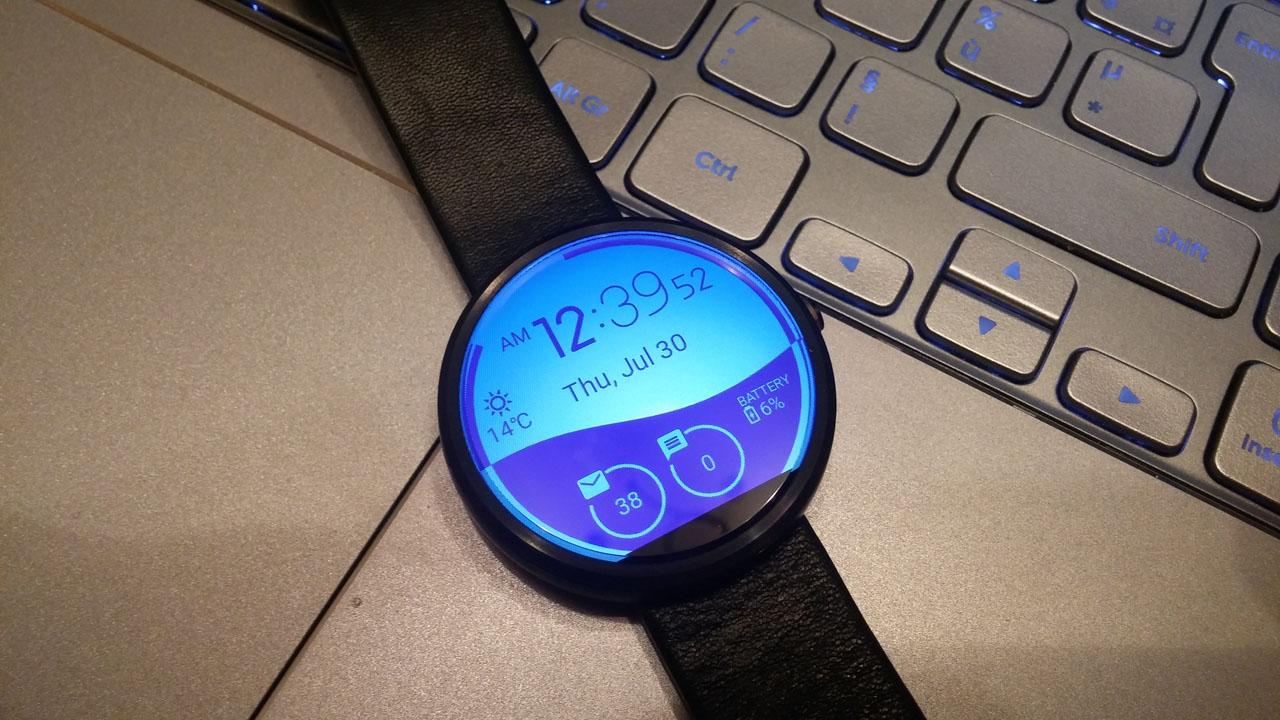 Morphing Watch Face