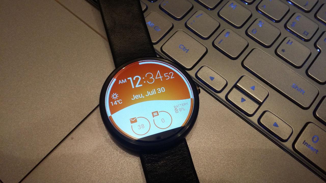 Morphing Watch Face