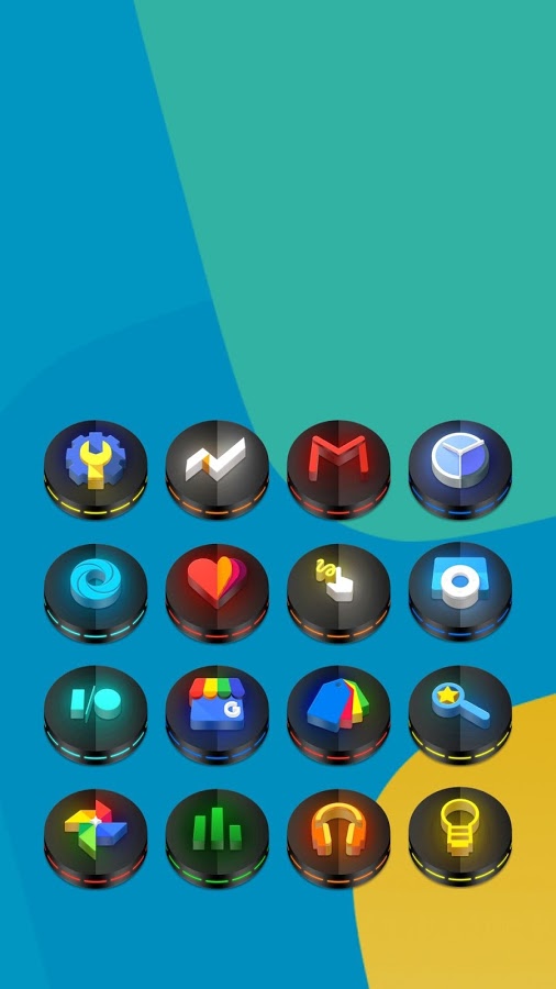 Neon 3D icon Pack
