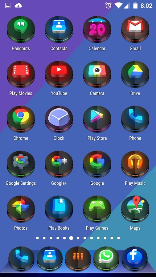 Neon 3D icon Pack