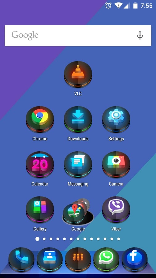 Neon 3D icon Pack