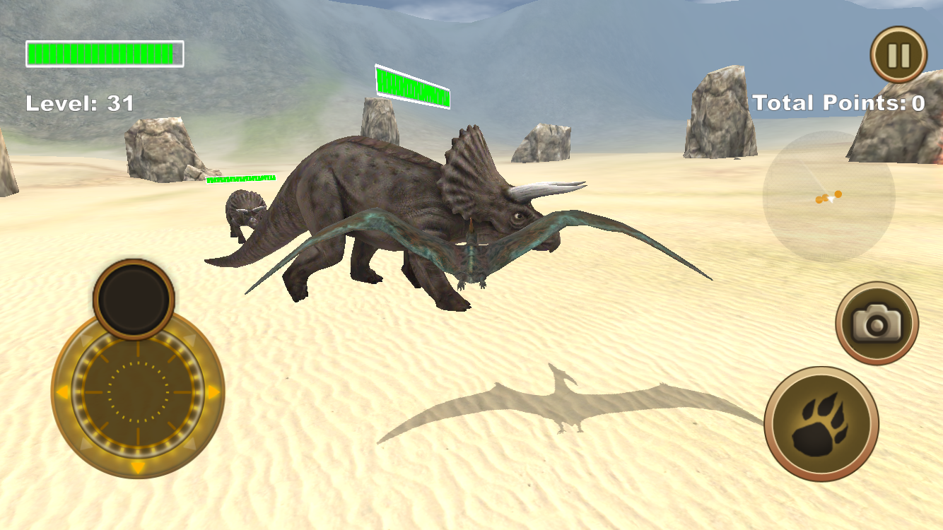 Pterodactyl Survival Simulator