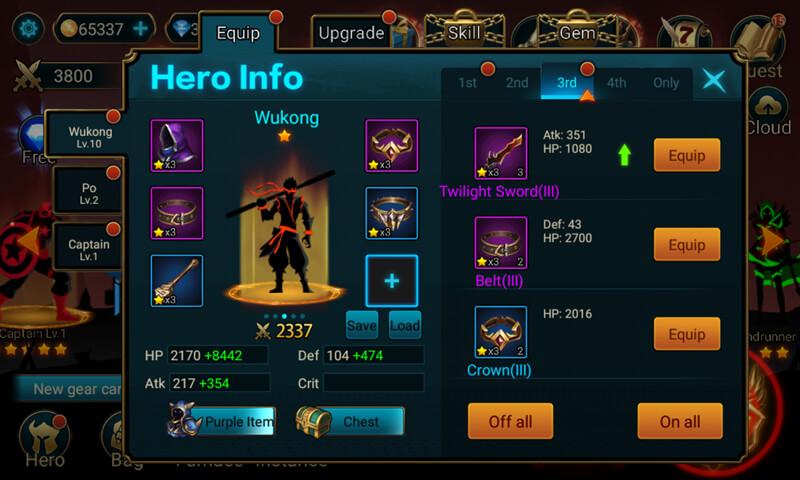 Hero Legend Stickman Pro