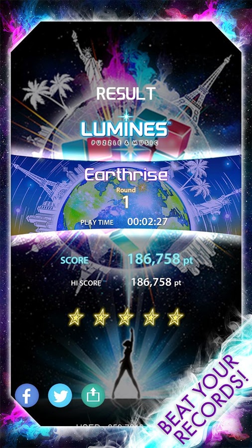 LUMINES PUZZLE AND MUSIC