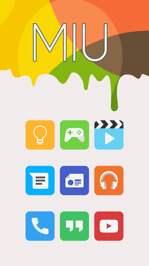 Miu - MIUI 8 Style Icon Pack