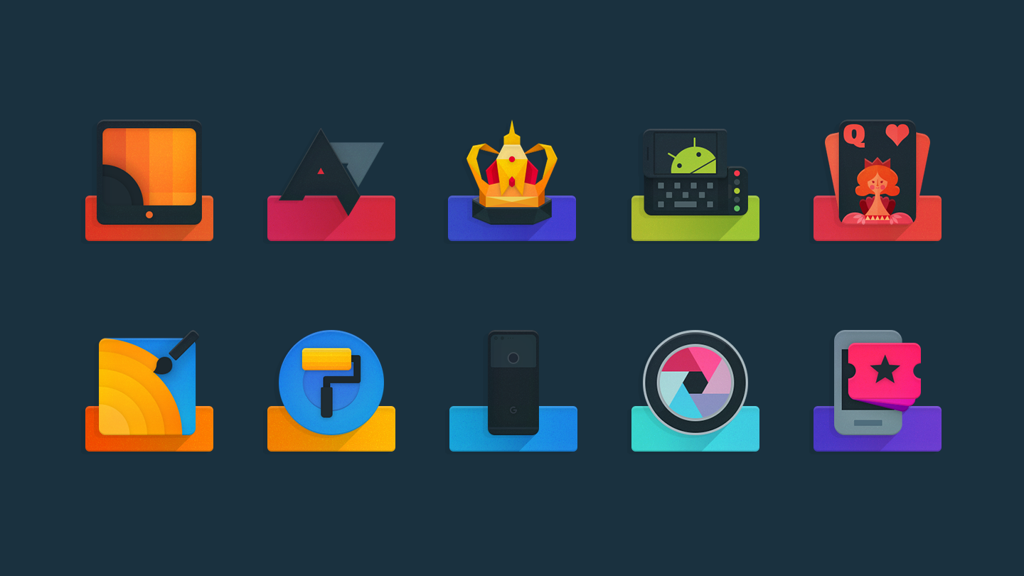 Ombre - Icon Pack