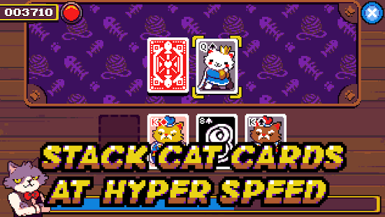 Cat Stacks Fever: endless speed card game