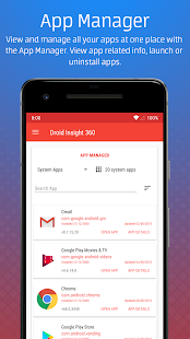 Droid Insight 360: File & App Manager, Device Info