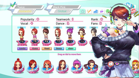 Girl Group Inc : Love Kpop Idol (offline game) (Mod Money)