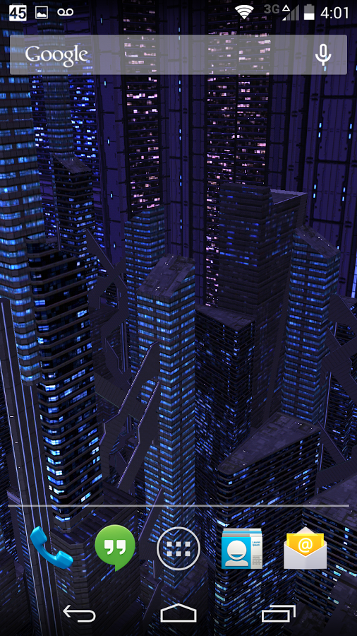 3D LiveWallpaper Dark City Pro