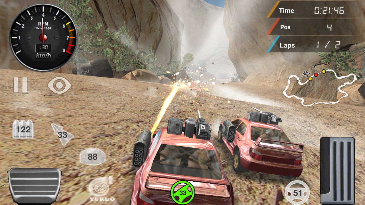 Armored Off-Road Racing