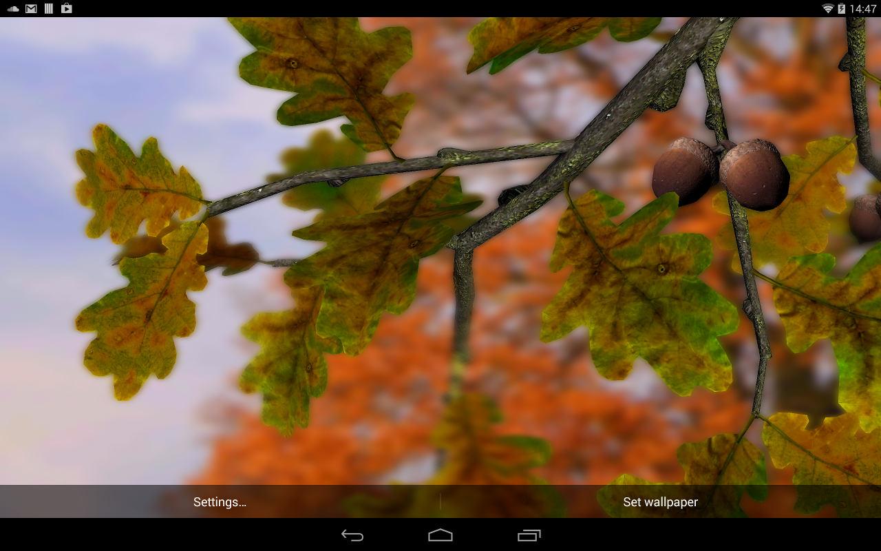 Autumn Leaves in HD Gyro 3D XL