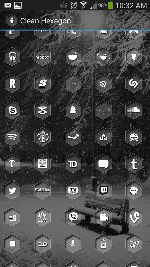 CleanHex Icon Pack