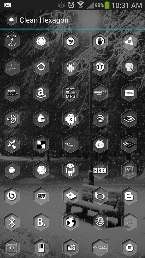 CleanHex Icon Pack