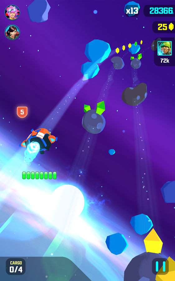 Galaxy Dash: Race to Outer Run (Mod Money)