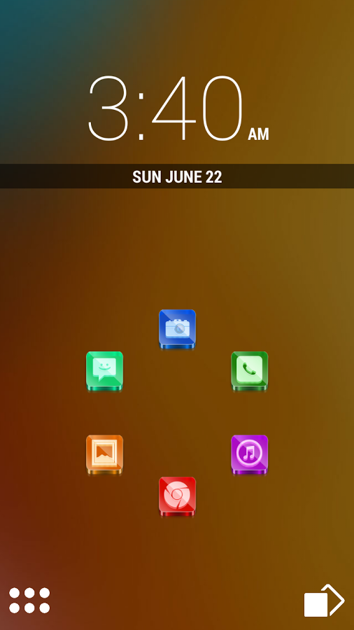 Glaze Icon Pack Theme