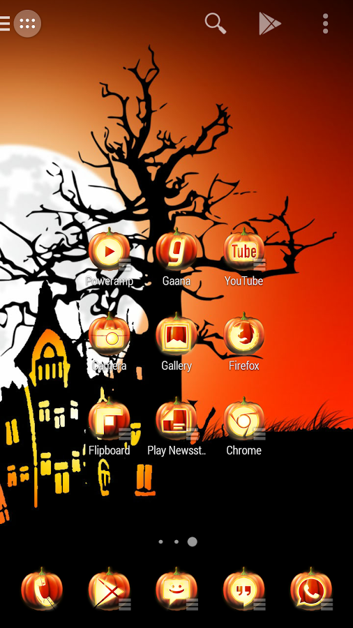 Halloween Icon Pack Theme