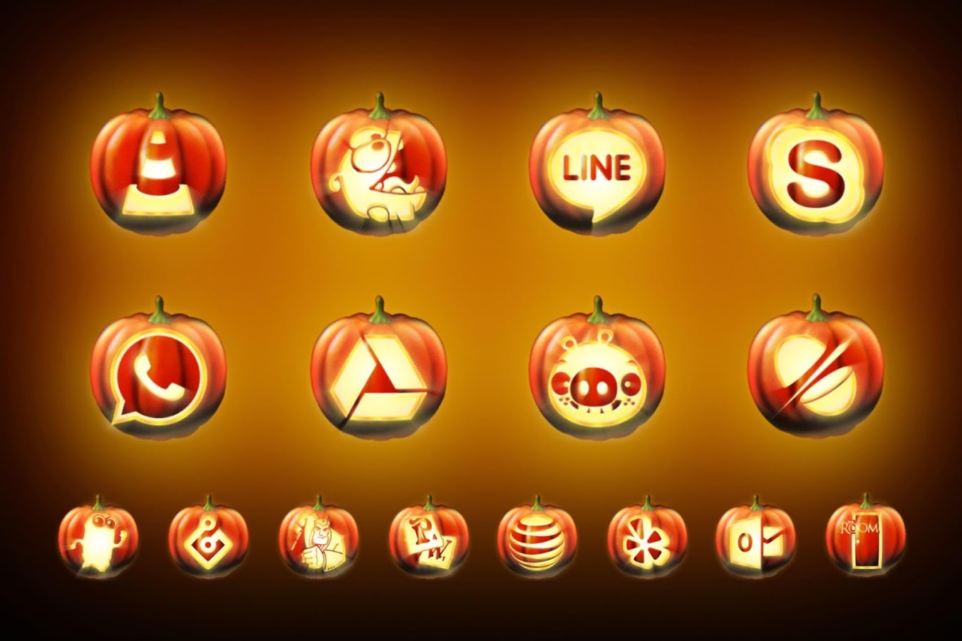 Halloween Icon Pack Theme