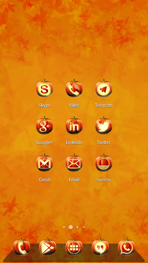 Halloween Icon Pack Theme