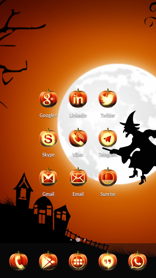 Halloween Icon Pack Theme