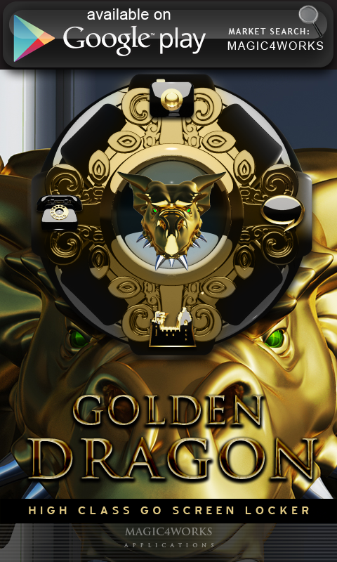 icon pack golden dragon