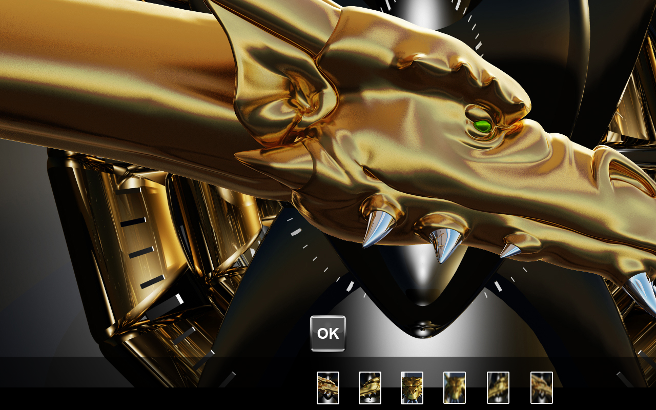 icon pack golden dragon