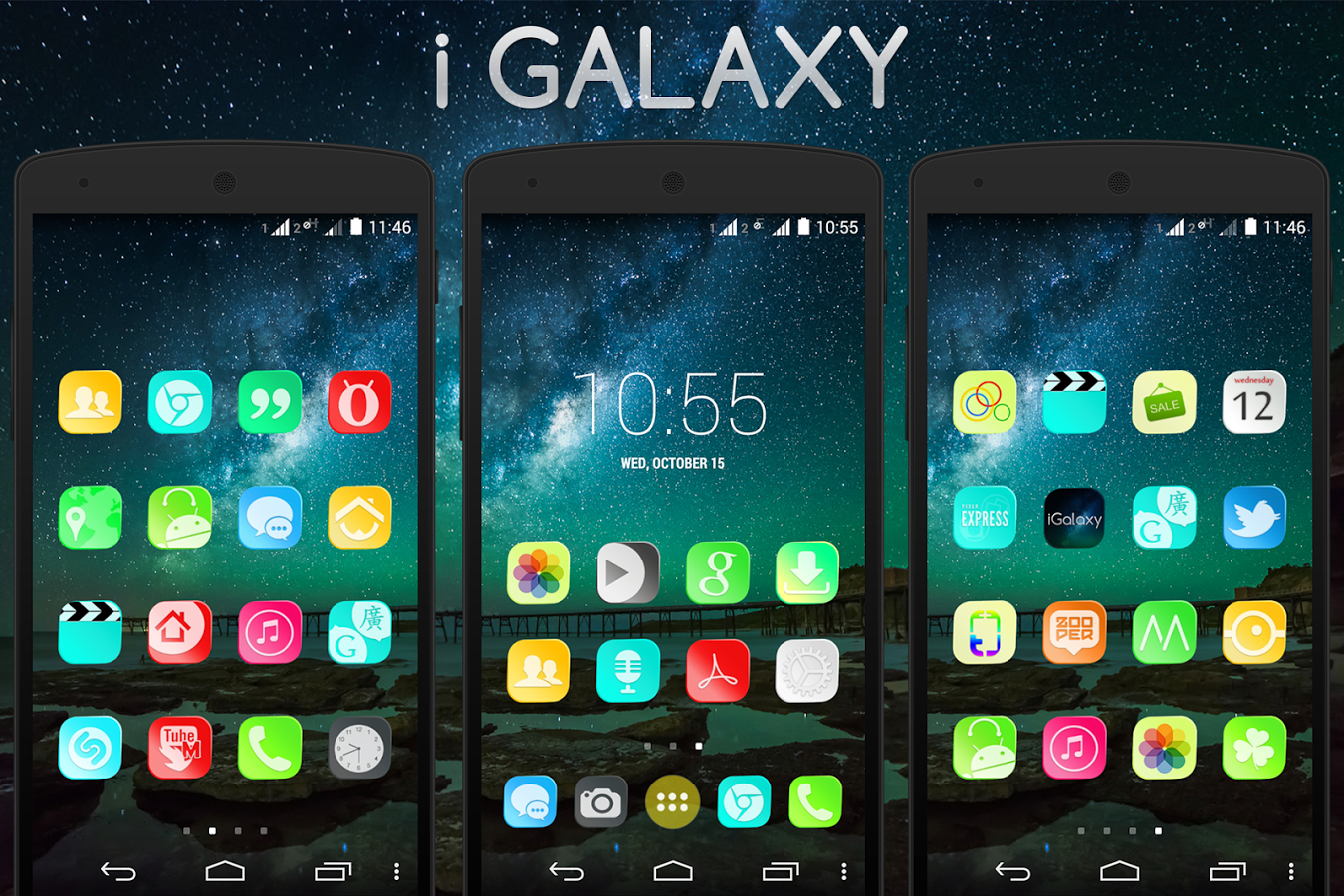 iGalaxy GO APEX NOVA  LOLLIPOP