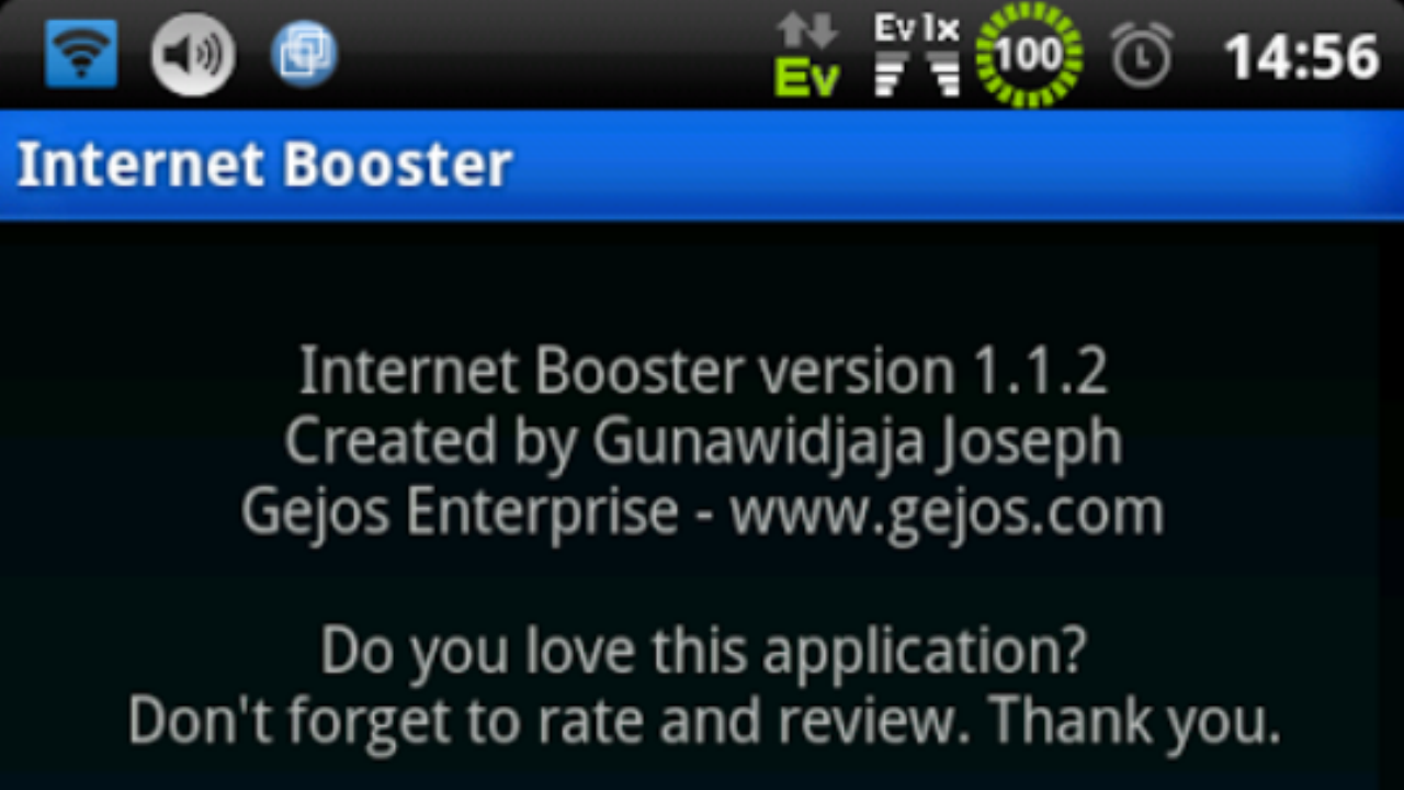 Internet Booster (root)