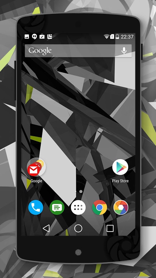 Lollipop 5.0 Dark Theme